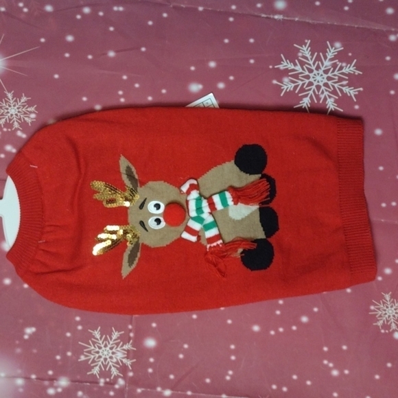 FABDOG reindeer sweater size medium - Picture 2 of 5